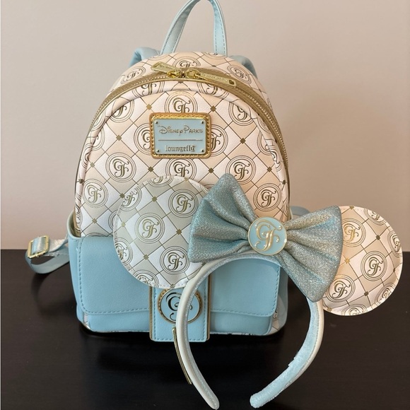 Loungefly x Disney Parks Grand Floridian Mini Backpack with Mickey Ears
